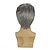 Недорогие Мужские парики-мужские парики короткие серые парики парик старика синтетический костюм на Хэллоуин мужские парики, смешанные серые
