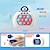 cheap Electronic Entertainment-Welltop Pop Fidget Game for Kids Adult Pop Light Up Game Handheld Fidget Sensory Toys Electronic Quick Push Game Educational Puzzle Game with 4 Modes Pop Bubble Toy for Toddler Adults Gifts