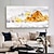 cheap Landscape Paintings-Handmade Hand Painted Oil Painting Wall Art  Large Size Contemporary Golden Mountains Home Decoration Decor Rolled Canvas No Frame Unstretched