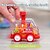 olcso rc járművek-3 db gyerekprés autós fiú 3 lnertia visszahúzható autó 1-2 éves baba 6 hónapos baba oktató játék, esésálló