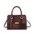 cheap Handbag &amp; Totes-Women&#039;s Handbag PU Leather Daily Zipper Large Capacity Geometric Silver Black Gold