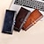 abordables Portefeuilles-Portefeuille long en cuir véritable pour homme – pochette vintage à deux volets avec fentes pour cartes et poche à monnaie pour une utilisation professionnelle et décontractée