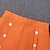 お買い得  セット-２個 子供 女の子 純色 パンツスーツ セットする 長袖 活発的 学校 コットン 7-13歳 秋 オレンジ色 イエロー ピンク