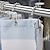 billige Baderomsgadgeter-12 stk rustbestandige dusjgardinringer i metall - doble kroker som ruller lett og henger sikkert - ideell for dusjgardinstenger på badet