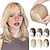 abordables Franges-Toppers de cheveux pour femmes ajoutant du volume de cheveux avec frange 12 pouces clips invisibles synthétiques dans les postiches avec cheveux clairsemés extension de cheveux d&#039;aspect naturel pour