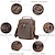 cheap Men&#039;s Bags-Crazy Horse Leather Crossbody Bag Crossbody Bag Multifunctional Crossbody Bag Men&#039;s Bag
