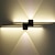 זול אורות קיר לדים-בתוך הבית מודרני אורות קיר פנימיים סלון חדר שינה מתכת אור קיר 110-120V 220-240V 20 W