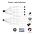 abordables Kits Bluetooth/mains libres pour voiture-Lecteur MP5 de voiture de 4,1 pouces, écran tactile capacitif HD 1din, support audioradio stéréo sans fil, télécommande SWC/port de chargement de téléphone/appel mains libres/lien miroir/carte