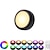 preiswerte Schranklicht-1 Stück Puck-Lichter, wechselbare LED-Puck-Lichter in 13 Farben, Unterschrank-Küchenleuchten, dimmbare RGB-Puck-Lichter mit Fernbedienung, kabelloses Aufkleberlicht, Kleiderschrank-Licht mit Timer