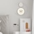 billige Indendørsvæglamper-led væglampe vægur sengelampe moderne nordisk stil væglamper væglamper stue soveværelse jern væglampe 110-240v