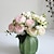 economico Fiore finti-1 stelo di fiore artificiale, peonia di seta, bouquet di fiori artificiali, fiori finti per la decorazione domestica di nozze, regali per la festa della mamma, regali di compleanno