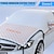 cheap Car Covers-Starfire Car Snow Cover Front Windshield Snow Cover Anti-Freeze Cover Anti-Frost Cover Hood Thickened Winter Car Clothing Cloth