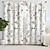 cheap Curtains &amp; Drapes-2 Panels Curtain Drapes Blackout Curtain For Living Room Bedroom Kitchen Window Treatments Thermal Insulated Room Darkening