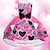 voordelige 3D-jurken voor meisjes-Meisjes 3D Hart Streep Feestjurk Mouwloos 3D-afdrukken Zomer Lente Herfst Feest Speciale gelegenheden  Verjaardag Elegant Prinses Mooi Kinderen 3-12 jaar Feestjurk Swingjurk A lijn jurk Boven de knie