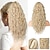 זול קוקו-הארכת קוקו 18 אינץ&#039; קליפ טופר הארכת קוקו לנשים סיכת שיער סינתטי מתולתל ארוך גלי לשימוש יומיומי - חום שוקולד עם הדגשות בלונדיניות