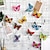cheap Novelties-24pcs, 3D LED Butterfly Decoration Night Light Sticker Single And Double Wall Light For Garden Backyard Lawn Party Festive Party Nursery Bedroom Living Room