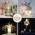 preiswerte Weihnachtsbeleuchtung-LED-Feuerwerkslichter im Freien, wasserdicht, zum Aufhängen, Starburst-Lichterkette für Urlaubsdekoration, feenhaftes Neujahrslicht