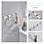 billige Håndklædekroge-badeværelsesstativ morgenkåbekrog badeværelseshylde nyt design yndigt kreativt moderne moderne rustfrit stål kulstoffattigt stål metal 1 stk - vægmonteret badeværelse