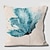 olcso virágos és növényi stílusban-kék virág kétoldalas párnahuzat 1db puha dekoratív négyzet alakú párnahuzat párnahuzat hálószoba nappali kanapé kanapé fotel