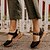 ieftine Sandale de Damă-Pentru femei Pantofi pumps Sandale Oxfords Mary Jane Mărime Plus Size Petrecere Birou Muncă Culoare solidă Vară Cataramă Platformă Blocați călcâiul Vârf rotund Elegant Epocă Modă Plimbare PU Centură-T