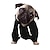 voordelige Huisdier bedrukte hoodies-hondenhoodie met dierenprint hondensweaters voor grote honden hondentrui effen zacht geborsteld fleece hondenkleding hondenhoodie sweatshirt met zak