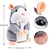 billige Dukker-talende hamster plys legetøj optagelse hamster elektrisk hamster. en optagelse, der kan lære at tale. nikkende hamster lille mus elektrisk legetøj
