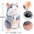 cheap Dolls-Talking Hamster Plush Toy Recording Hamster Electric Hamster. A recording that can learn how to speak. Nodding Hamster Little Mouse Electric Toy