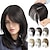 billige Pandehår-hårtopper til kvinder tilføjer hårvolumen topper med pandehår 12 tommer syntetiske usynlige clips i hårstykker med tyndere hår naturligt udseende topper hårforlængelse til daglig brug