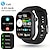 baratos Smartwatch-G20 Relógio inteligente 2.01 polegada Relógio inteligente Bluetooth Podômetro Aviso de Chamada Monitor de Atividade Compatível com Android iOS Feminino Masculino Suspensão Longa Chamadas com Mão