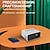 billige Projektorer-LCD Miniprojektor Videoprojektor for hjemmekino 1080P (1920X1080) 800 lm Kompatibel med USB