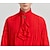 cheap Historical &amp; Vintage Costumes-Retro Vintage Punk &amp; Gothic Medieval 18th Century Blouse / Shirt Masquerade Vampire Knight Ritter Outlander Men&#039;s Flounced Solid Colored Carnival Performance Party Masquerade Blouse