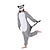 cheap Kigurumi Pajamas-Adults&#039; Kigurumi Pajamas Nightwear Raccoon Animal Onesie Pajamas Funny Costume Flannel Cosplay For Men and Women Christmas Animal Sleepwear Cartoon