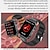 voordelige Smartwatches-iMosi et580 Slimme horloge 2.04 inch(es) Smart horloge Bluetooth ECG + PPG Stappenteller Gespreksherinnering Compatibel met: Android iOS Dames Heren Lange stand-by Waterbestendig Mediabediening IP68