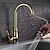 cheap Pullout Spray-Kitchen Sink Mixer Faucet with Pull Out Sprayer, High Arc Brass Silver/Coffee Single Handle One Hole Oil-rubbed Bronze Pull Down Tall Kitchen Taps with Hot and Cold Water Hose