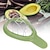 ieftine Ustensile pentru Fructe &amp; Legume-plastic tăietor avocado separator pulpă de avocado feliător unelte de tăiere decojie pulpă de fructe