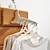 billige Opbevaring og sortering-rejse bærbar tøjbøjle foldbar 5-hullers tøjtørrestativ til soveværelse badeværelse garderobe pladsbesparende tøjorganisator