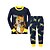 baratos Pijamas-Bébé Para Meninos 2 Peças Conjunto de Pijama P017 P016 P023 Gráfico Desenho Animado Crewneck Primavera Outono Adorável 3-7 anos