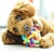 זול צעצועים לכלבים-ציוד לחיות מחמד צעצועי כלבים צעצועי כלבים כדורים צבעוניים צעצועי צליל לחיות מחמד קשת בענן כדורי פעמון צבעוניים