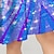 ieftine rochii 3d fete-Girls &#039; 3D Sirenă Rochie Manșon Lung Tipărire 3D Toamnă Iarnă Sporturi &amp; Exterior Zilnic Concediu Drăguţ Casual Frumoasa Copii 3-12 ani Rochie casual Rochie leagăn Rochie A line Sub Genunchi Poliester