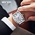 ieftine Ceasuri Quartz-SANDA Bărbați Ceasuri de cuarț Creativ Modă Ceas Casual Ceas de Mână Calendar IMPERMEABIL Decorațiuni Piele Uita-te