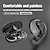رخيصةأون سماعات لاسلكية ستيريو TWS-سماعات رأس لاسلكية بدون أذن توصيل عظمي، لاسلكية طويلة الأمد، لا يمكن التخلص من تأثيرات الاستريو، صوت جهير ثقيل للغاية للهواتف التي تعمل بنظام iOS وAndroid بشكل عام