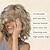 economico parrucca più vecchia-parrucche bionde ricce a caschetto per donne bianche parrucche corte per capelli ondulati a strati con radici scure soffici parrucche sintetiche naturali per l&#039;uso quotidiano nelle feste