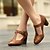 Χαμηλού Κόστους Block Heels-Γυναικεία Τακούνια Γόβες Φόρεμα Παπούτσια Μέρι Τζέιν Μεγάλα Μεγέθη Αιτιώδης συνάφεια Καθημερινά Συμπαγές Χρώμα Μονόχρωμο Αγκράφα Κοντόχοντρο Τακούνι Βίντατζ Ρετρό Καθημερινό Περπάτημα PU Δέρμα PU
