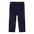 tanie Dolne części stroju-Dzieci Dla chłopców Spodnie Spodnie Kieszeń Jednokolorowe Komfort Spodnie Szkoła Nowoczesne Codzienny XT8265 biały pasek XT8881 czarny XT82131 niebieski Średni stan