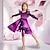 Недорогие 3d платья для девочек-Платье с 3D рюшами и 3D единорогом для девочек, с длинными рукавами, с 3D принтом, осень-зима, виды спорта &amp; Милое повседневное красивое повседневное платье для детей от 3 до 12 лет на открытом