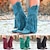 Χαμηλού Κόστους Καουμπόη και δυτικές μπότες-Γυναικεία Μπότες Μπότες καουμπόι δυτικές Παπούτσια σουέτ Μεγάλα Μεγέθη ΕΞΩΤΕΡΙΚΟΥ ΧΩΡΟΥ Καθημερινά Συμπαγές Χρώμα Κέντημα Μπότες Μέχρι το Γόνατο Χειμώνας Φούντα Αποκλείστε τη φτέρνα Στρογγυλή Μύτη
