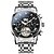 זול שעונים מכאניים-OLEVS גברים שעון מכני פאר צג גדול אופנתי עסקים אוטומטי נמתח לבד זורח לוח שנה שבוע תאריך פְּלָדָה שעון
