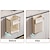 cheap Kitchen Storage-Foldable Trash Can, Wall Mounted Garbage Collection Container, Kitchen, Bedroom, Bathroom, Office Cabinet Door Hanging Trash Can, Kitchen Accessories, Home Decor, Room Decor