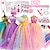 cheap Dolls Accessories-Children&#039;s Clothing Design Sewing Set for 6-12 Year Old Girls Enlightenment DIY Handmade Creative Production of Children&#039;s Clothing Toys