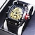 cheap Quartz Watches-Men Quartz Watch Minimalist Sports Business Wristwatch Luminous Waterproof Stainless Steel Watch
